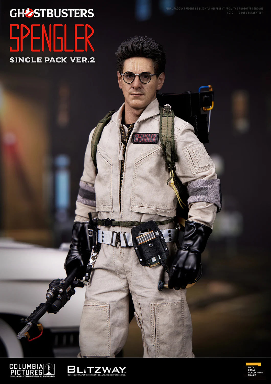 PRE-ORDER Blitzway Ghostbusters 2.0 Dr.Egon Spengler 1/6 Scale Collectible Figure