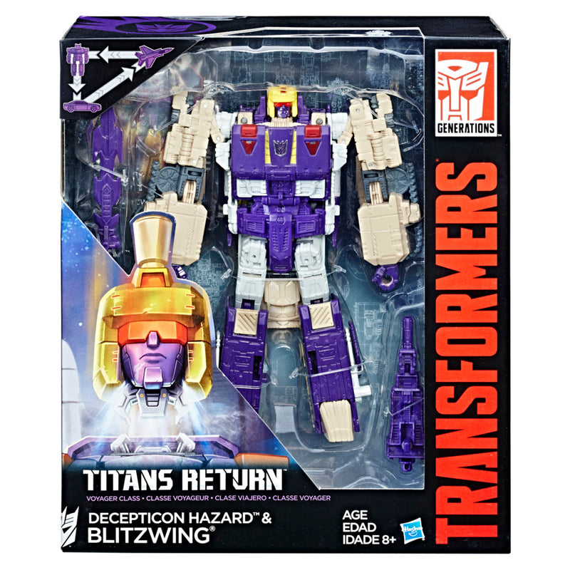 Transformers Titans Return Voyager Blitzwing
