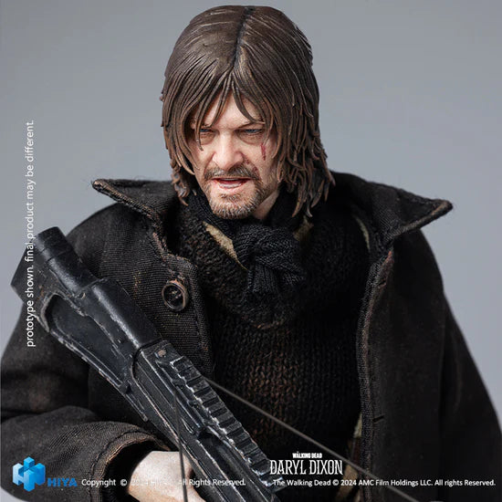 Hiya Toys Exquisitie Series The Walking Dead 1/12 Scale Daryl Dixon Action Figure