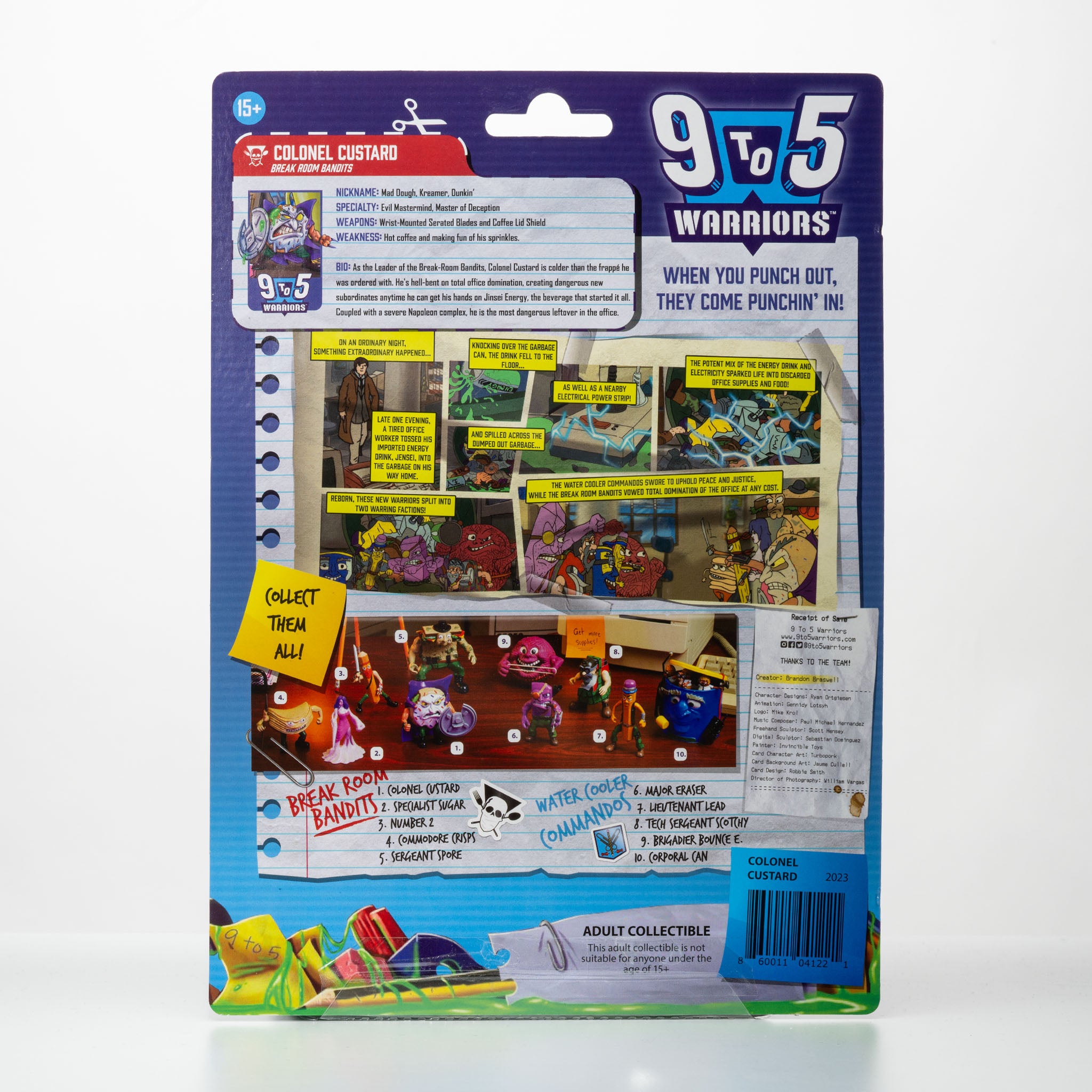 9 to 5 Warriors Colonel Custard