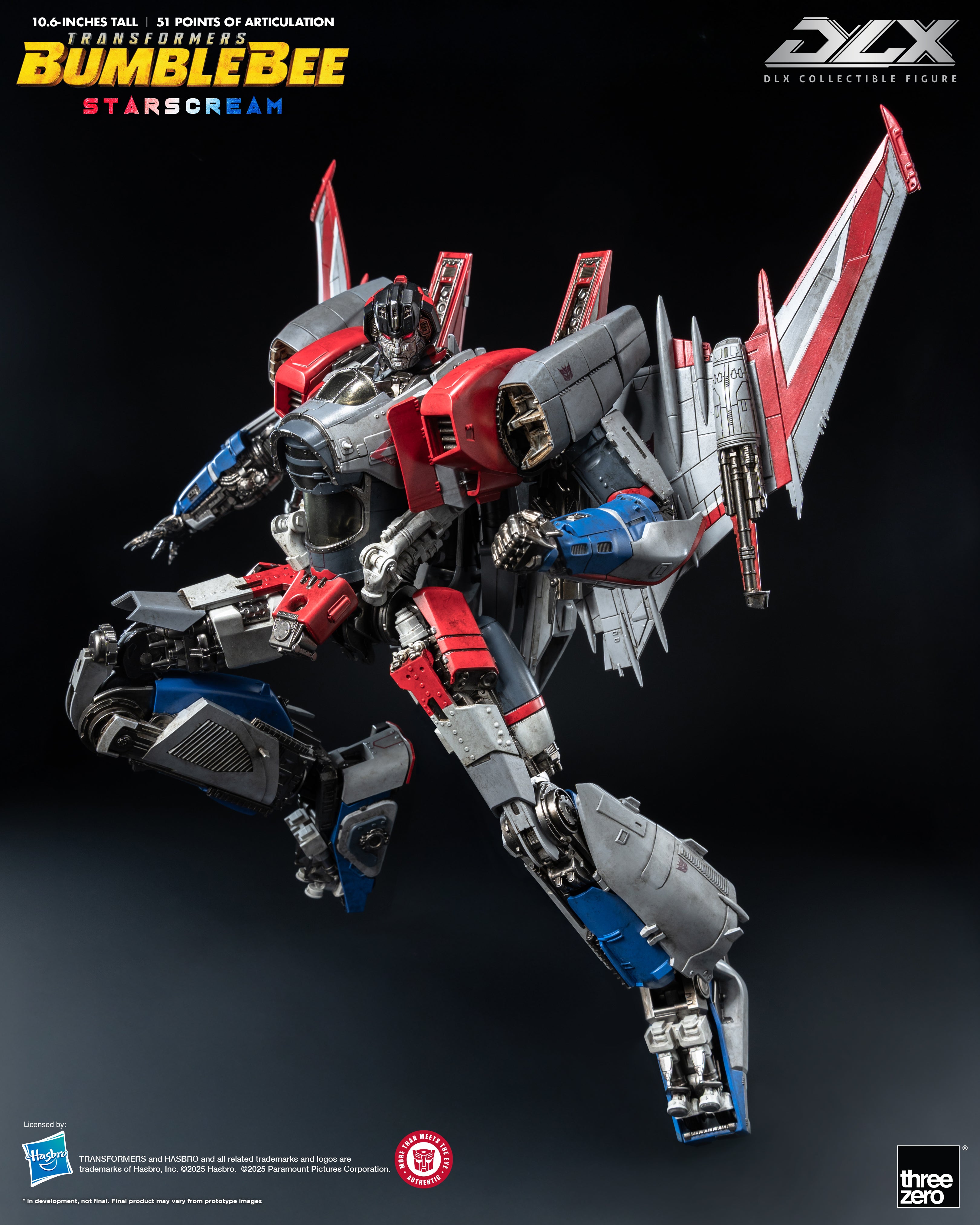PRE-ORDER THREEZERO Transformers DLX (Bumblebee Movie) Starscream