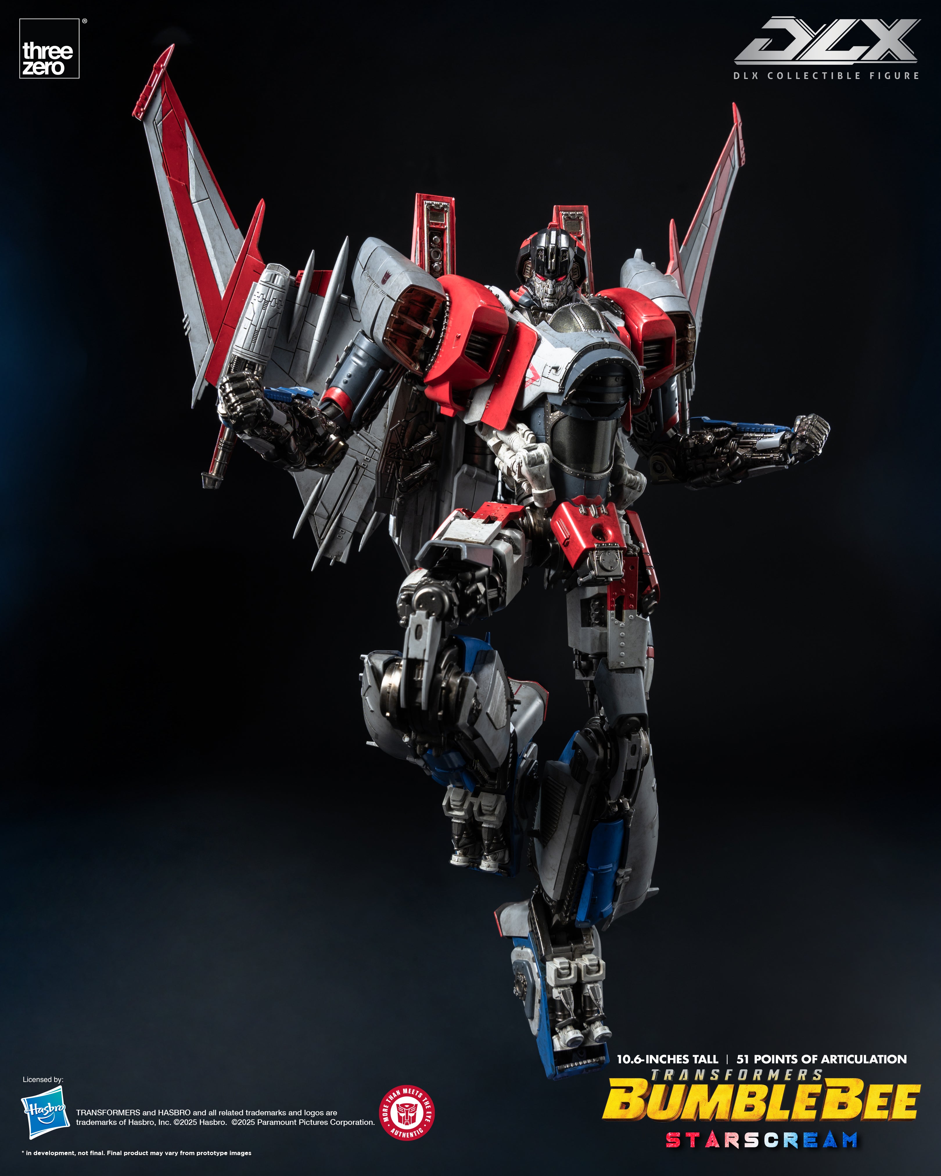 PRE-ORDER THREEZERO Transformers DLX (Bumblebee Movie) Starscream