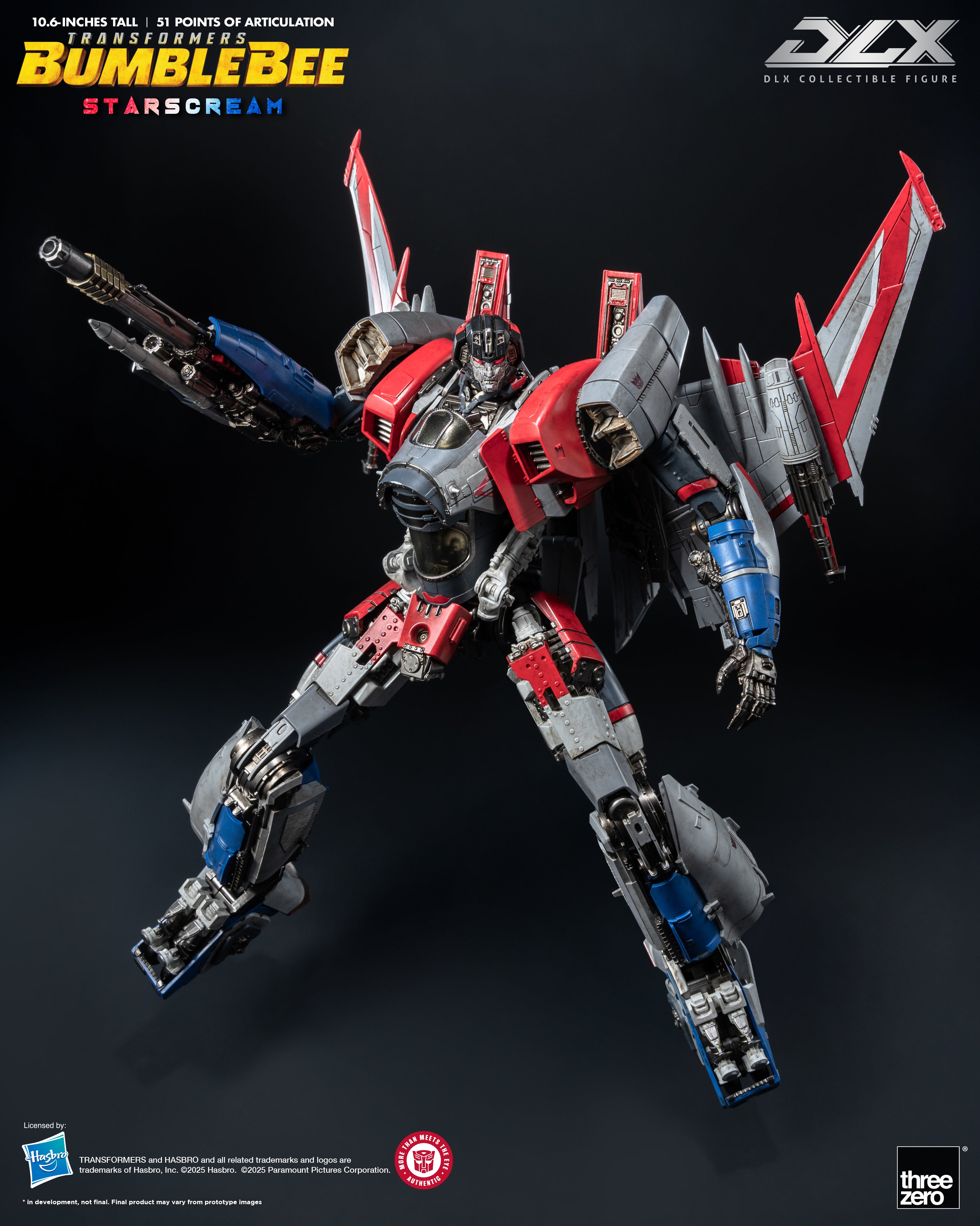 PRE-ORDER THREEZERO Transformers DLX (Bumblebee Movie) Starscream