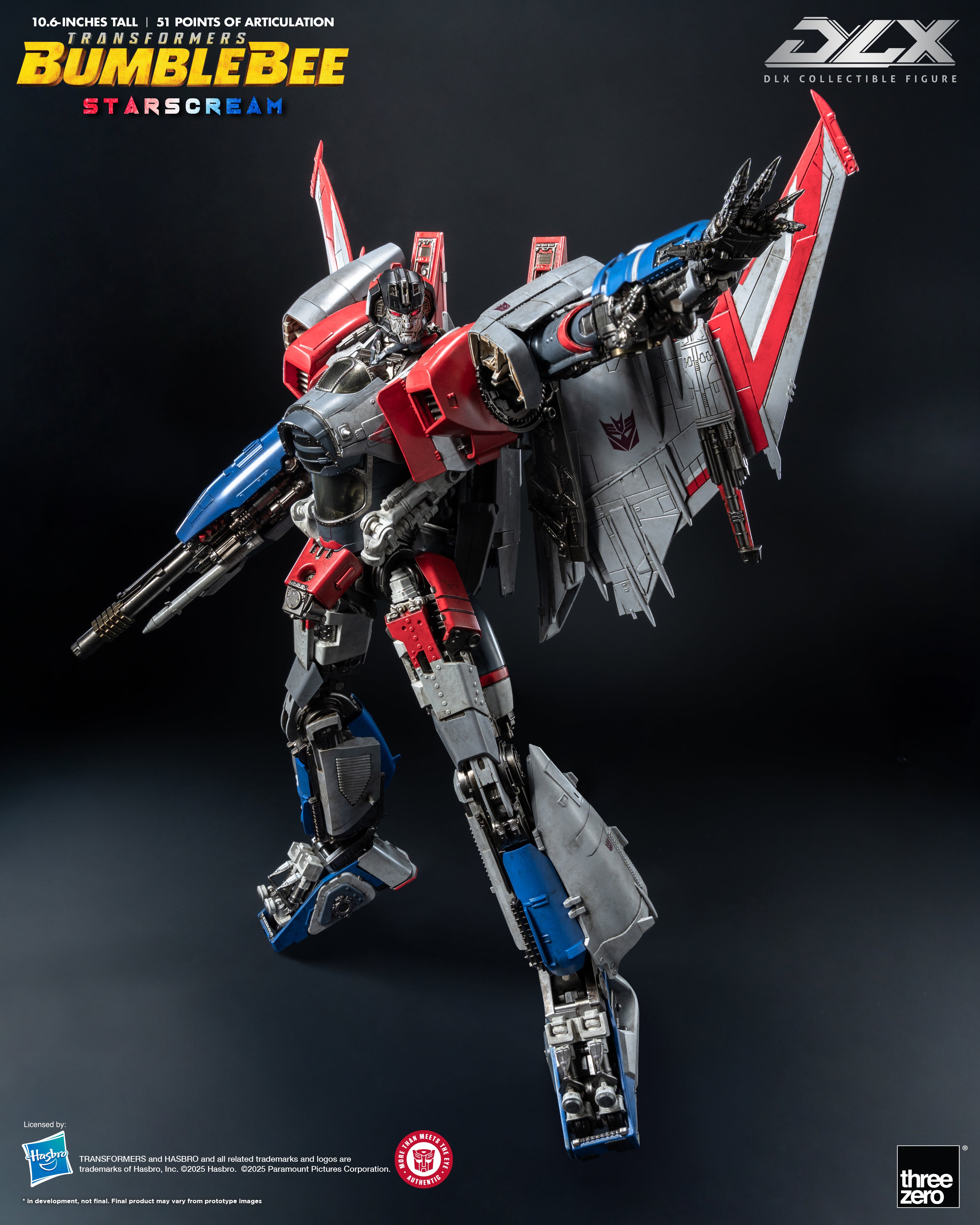 PRE-ORDER THREEZERO Transformers DLX (Bumblebee Movie) Starscream