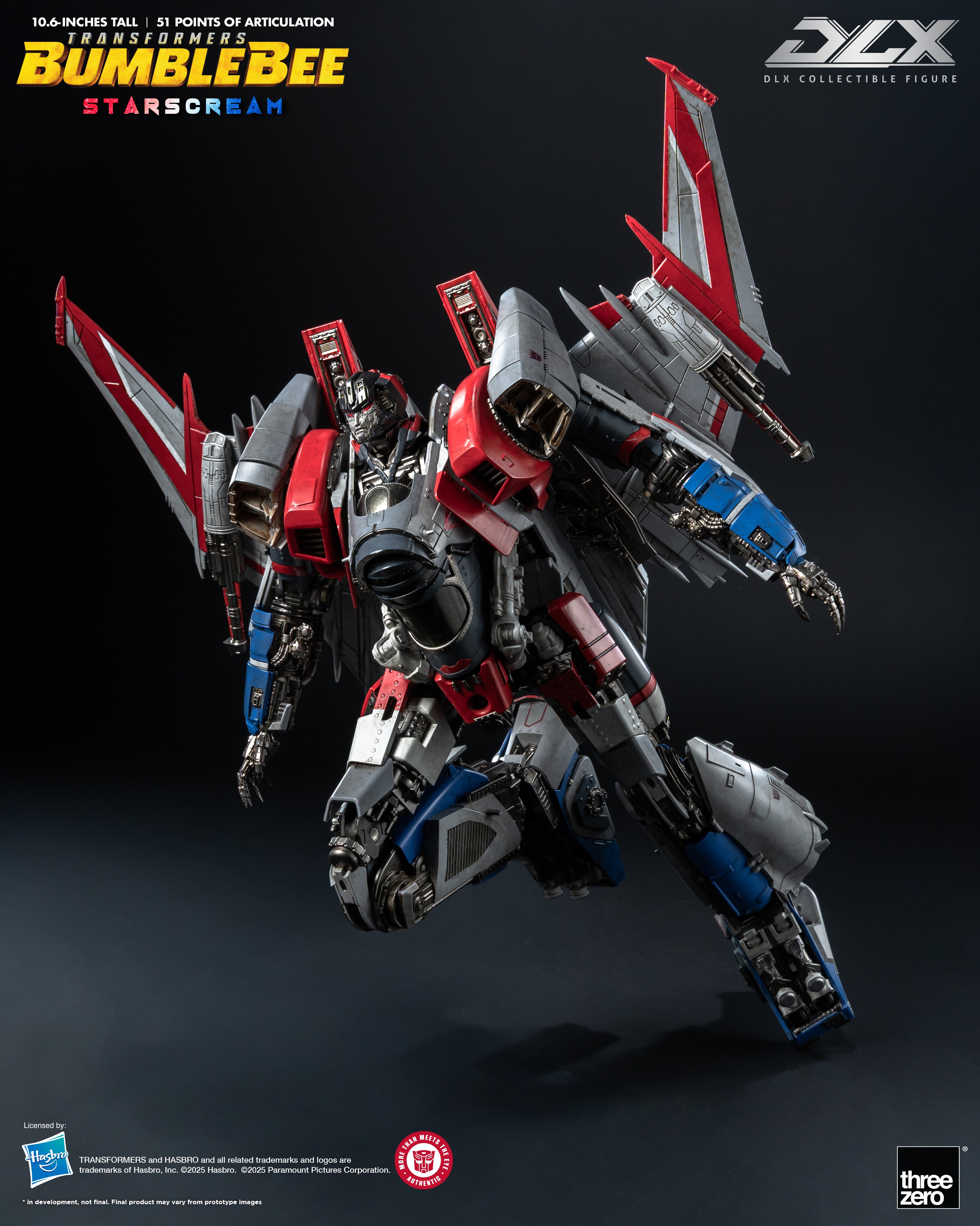PRE-ORDER THREEZERO Transformers DLX (Bumblebee Movie) Starscream