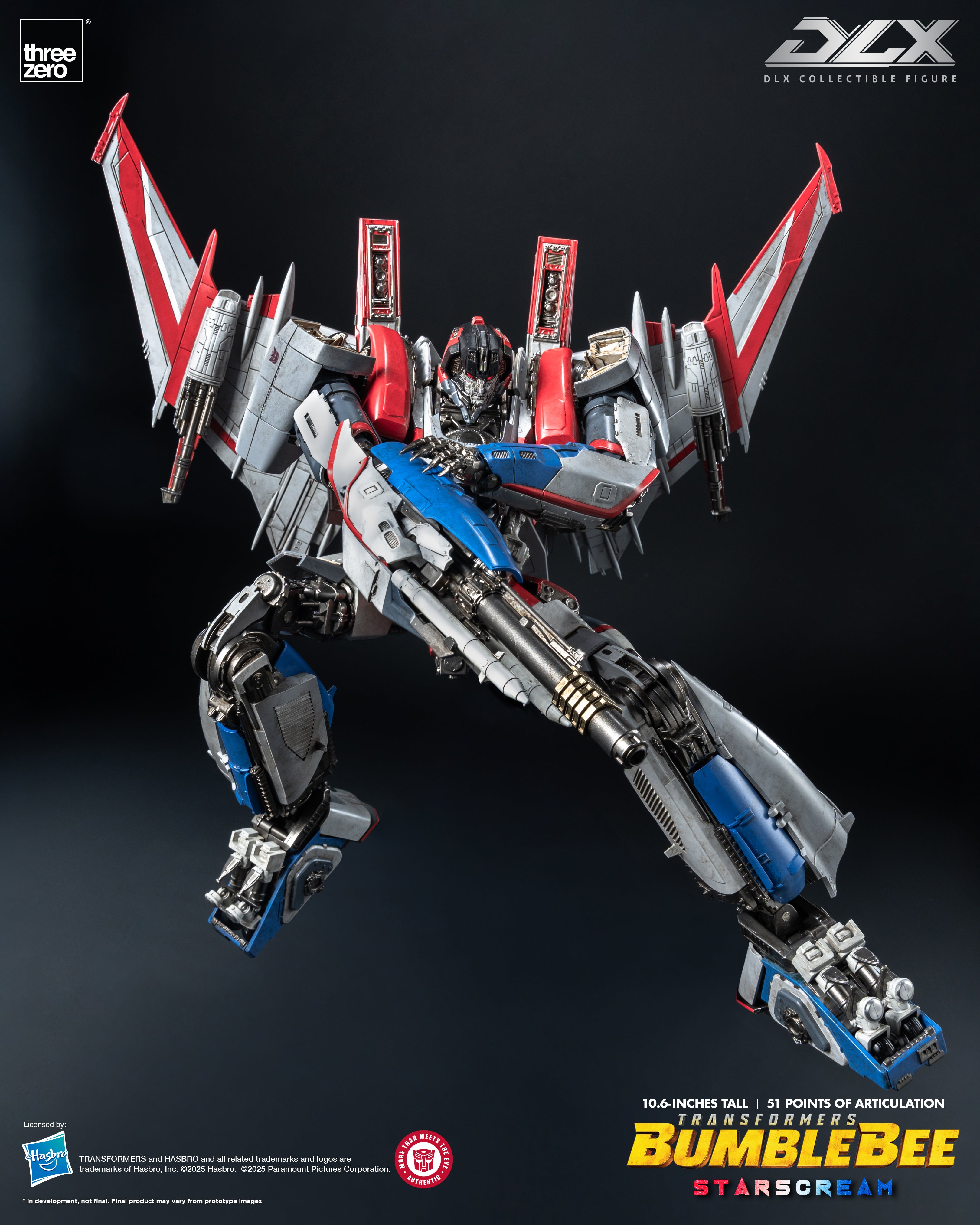 PRE-ORDER THREEZERO Transformers DLX (Bumblebee Movie) Starscream