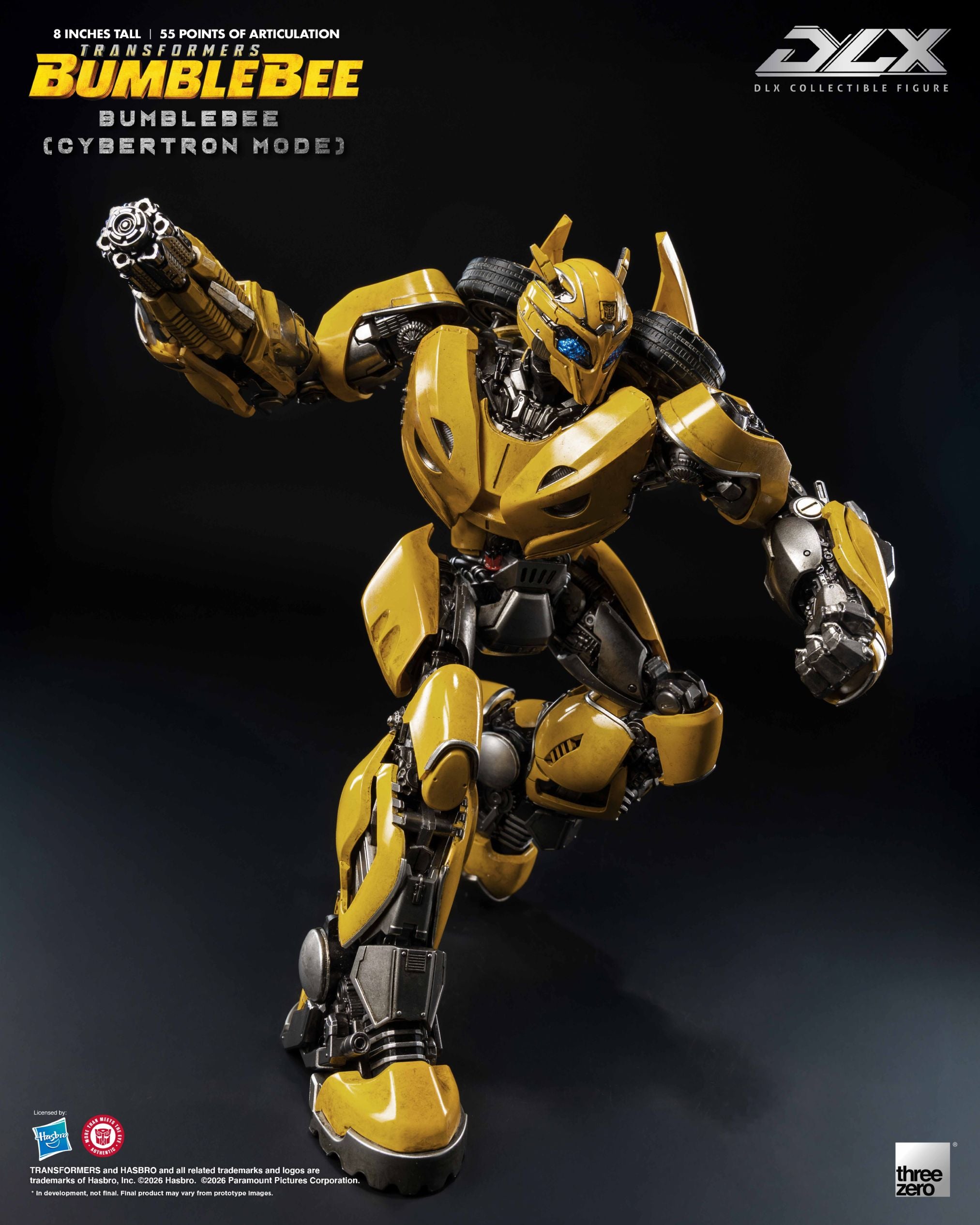 PRE-ORDER THREEZERO Transformers DLX (Bumblebee Movie) Bumblebee (Cybertron Mode)