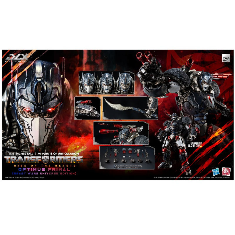 PRE-ORDER THREEZERO Transformers DLX (Rise Of The Beasts) Optimus Primal (Beast Wars Universe)