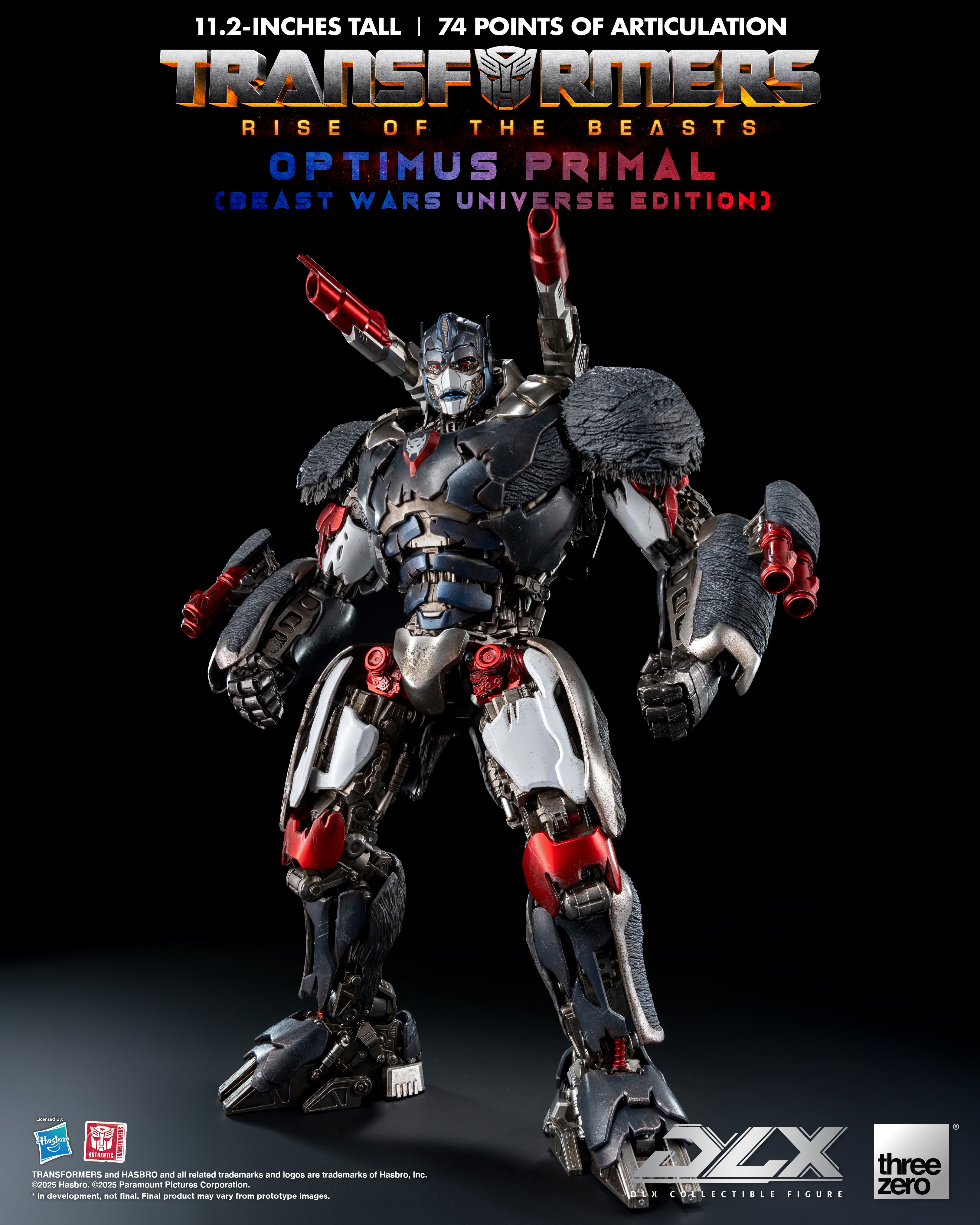 PRE-ORDER THREEZERO Transformers DLX (Rise Of The Beasts) Optimus Primal (Beast Wars Universe)