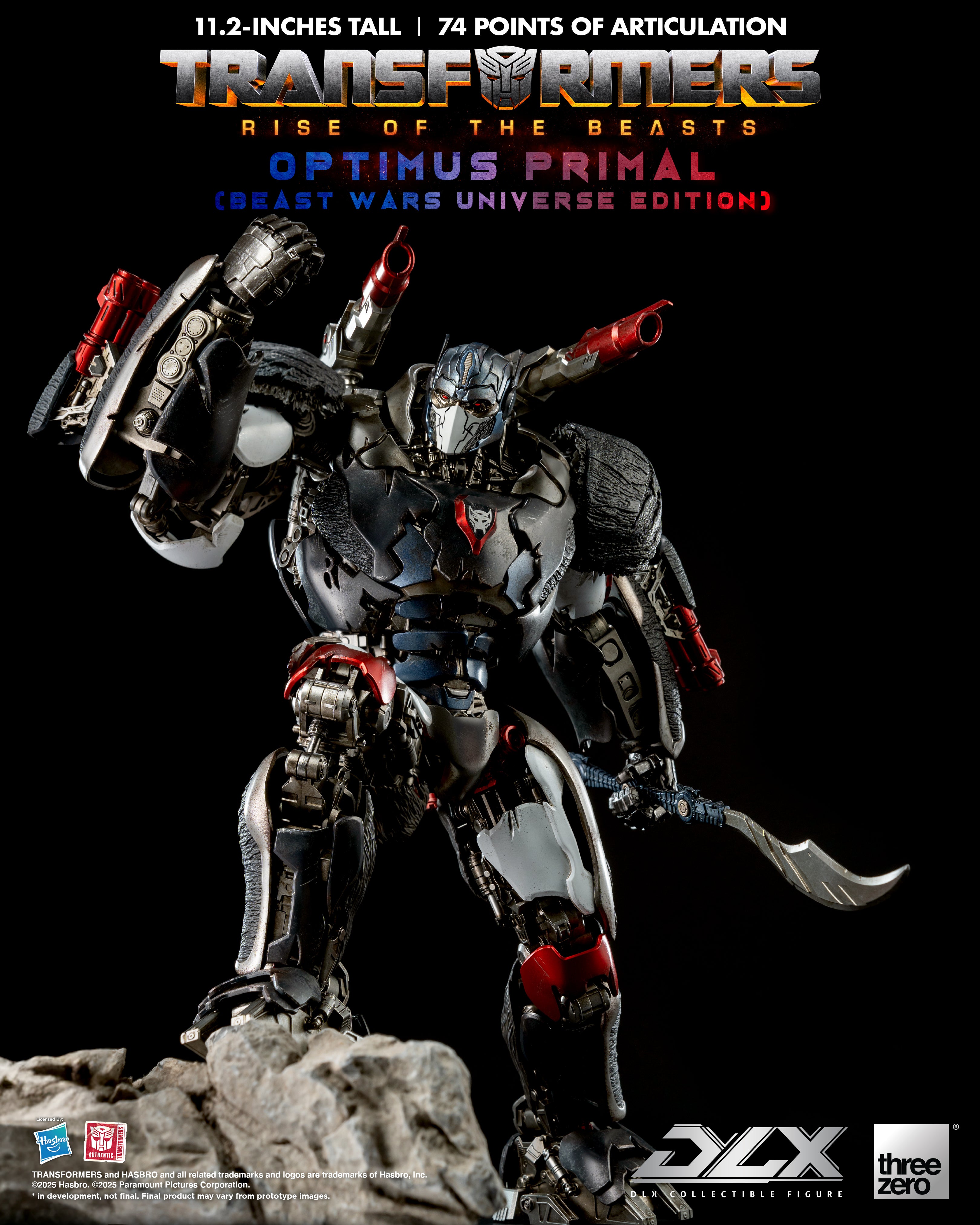 PRE-ORDER THREEZERO Transformers DLX (Rise Of The Beasts) Optimus Primal (Beast Wars Universe)