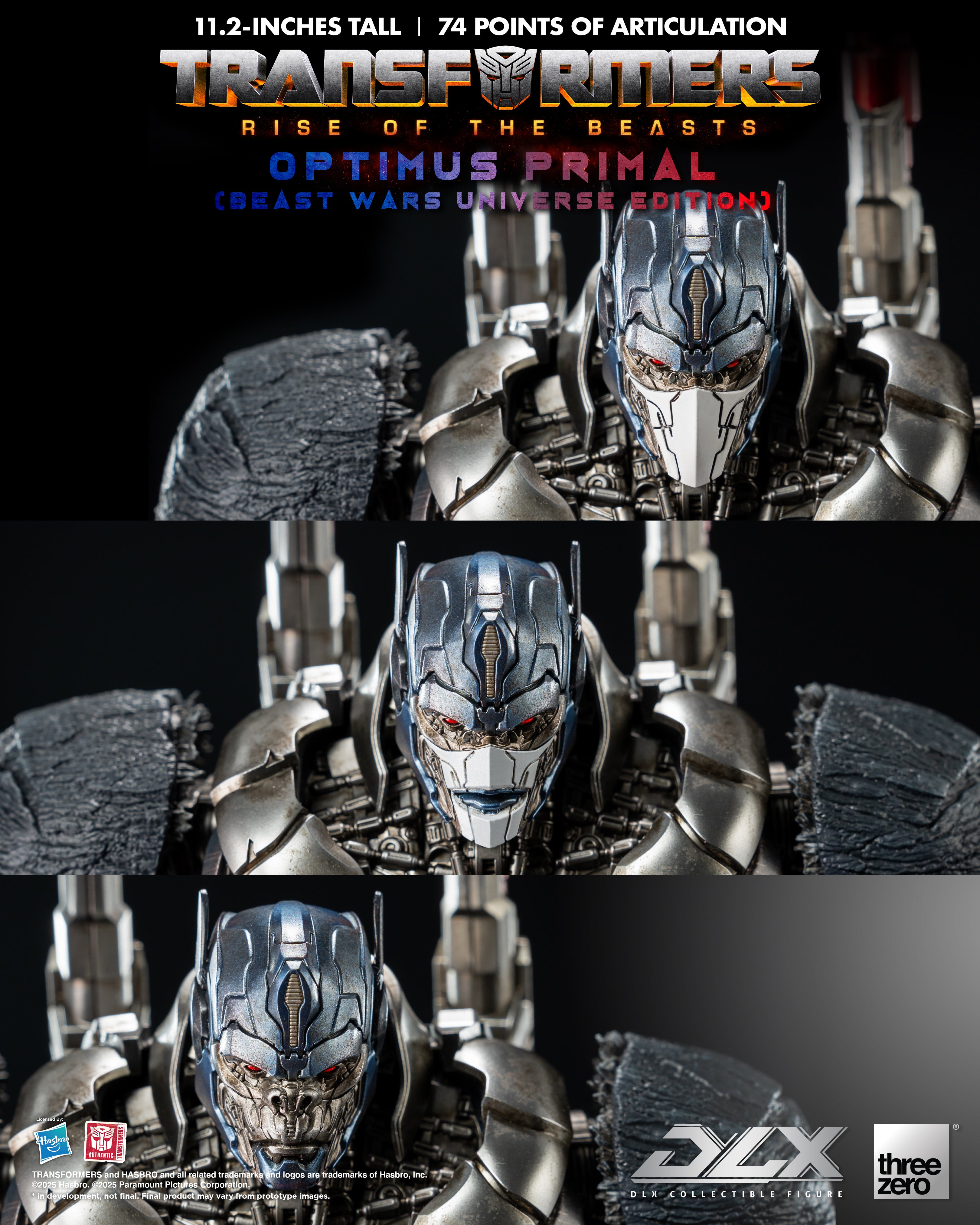 PRE-ORDER THREEZERO Transformers DLX (Rise Of The Beasts) Optimus Primal (Beast Wars Universe)