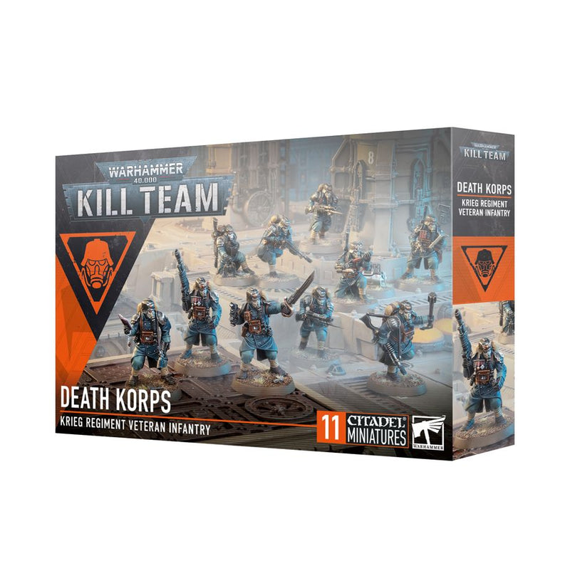 Warhammer 40,000 Kill Team Death Korps Krieg Regement Veteran Infantry