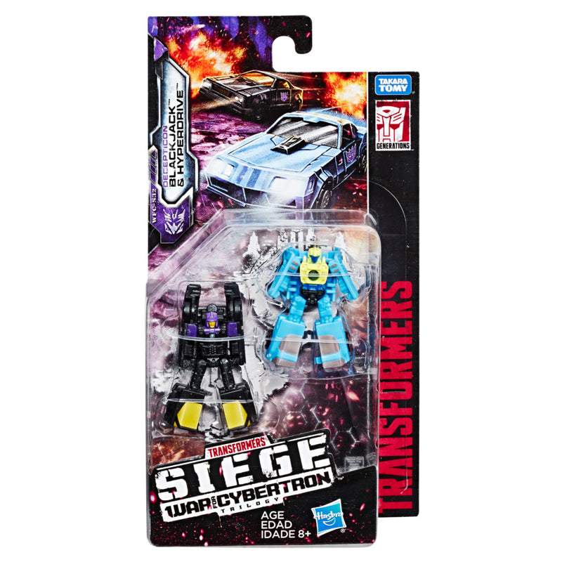 Transformers Siege Micromasters Blackjack & Hyperdrive