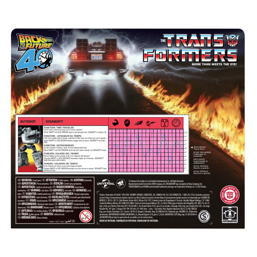 Transformers X Back To The Future Gigawatt