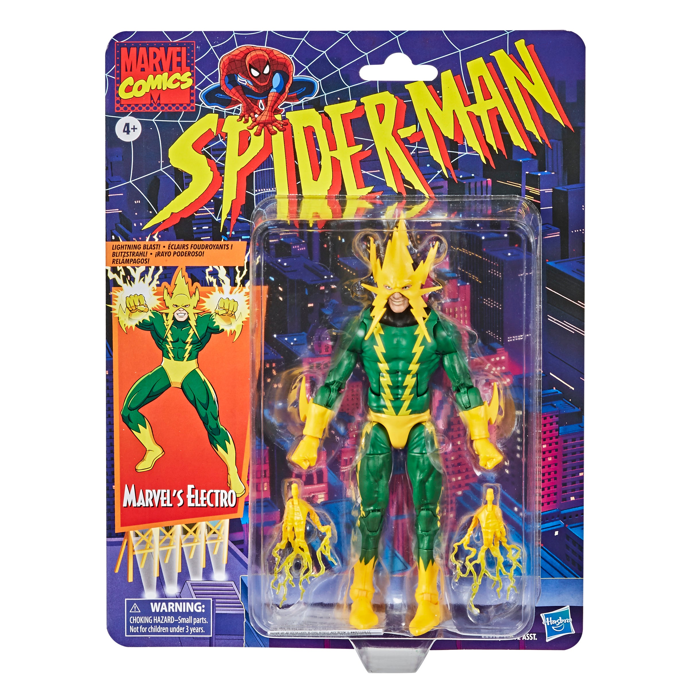 Marvel Legends Retro Spider-Man Electro