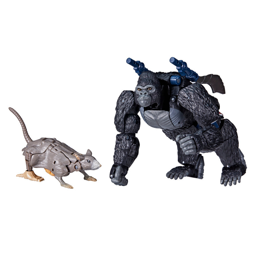 Transformers War For Cybertron Trilogy Optimus Primal & Rattrap