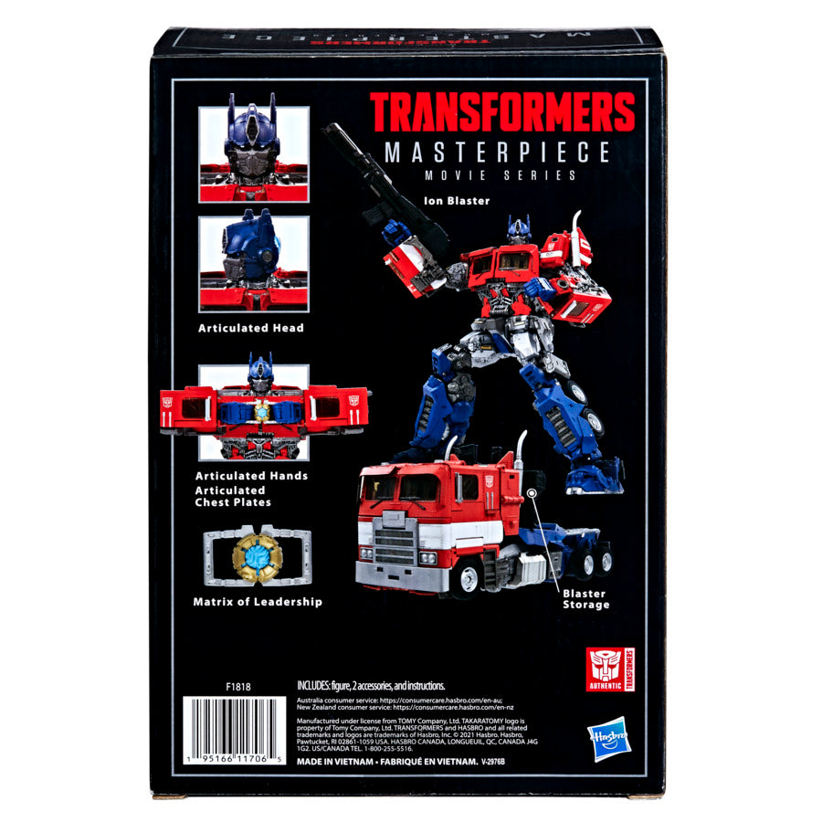Transformers Masterpiece MPM-12 (Bumblebee Movie) Optimus Prime