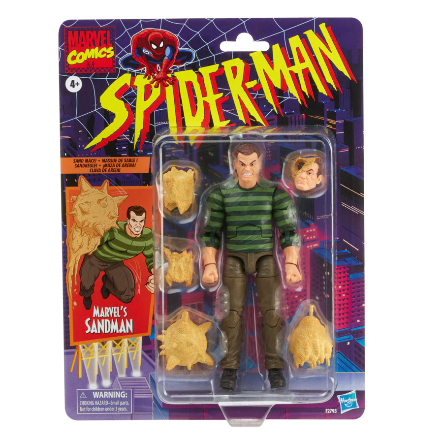 Marvel Legends Spider-Man Retro Sandman