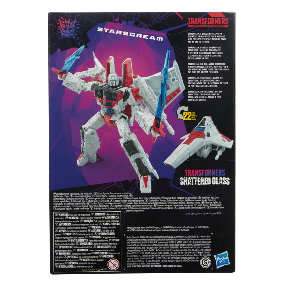 Transformers Shattered Glass Starscream