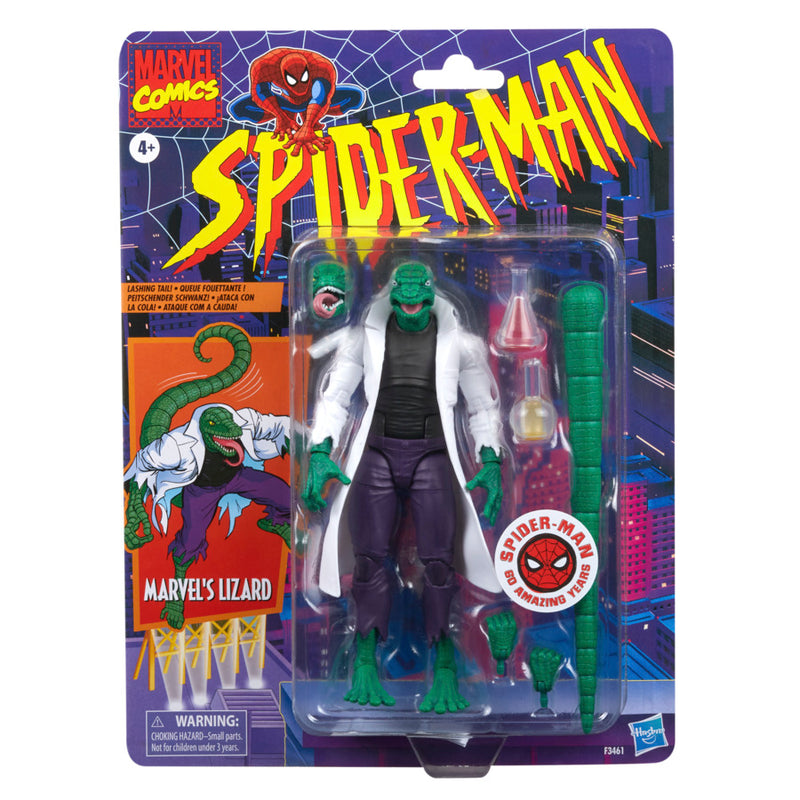 Marvel Legends Spider-Man Retro Lizard