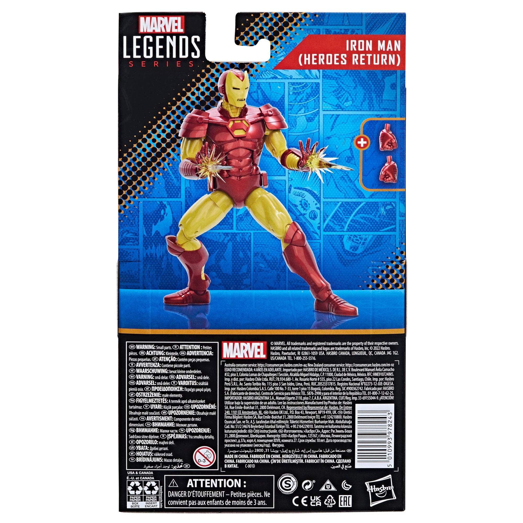 Marvel Legends (The Marvels Series) Heroes Return Iron Man