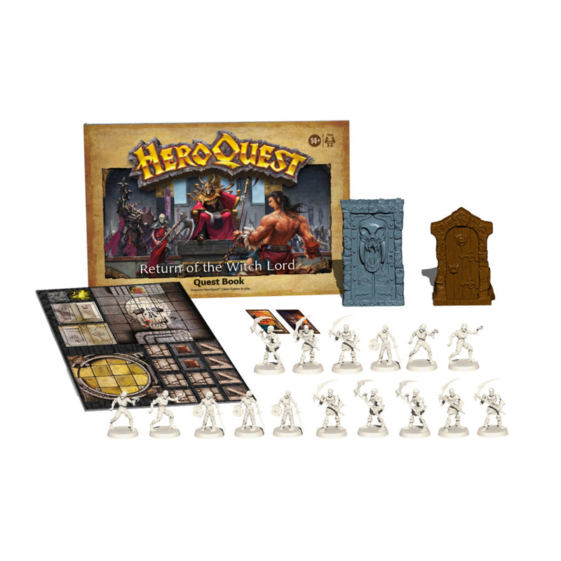 HeroQuest Return of the Witch Lord Quest Pack