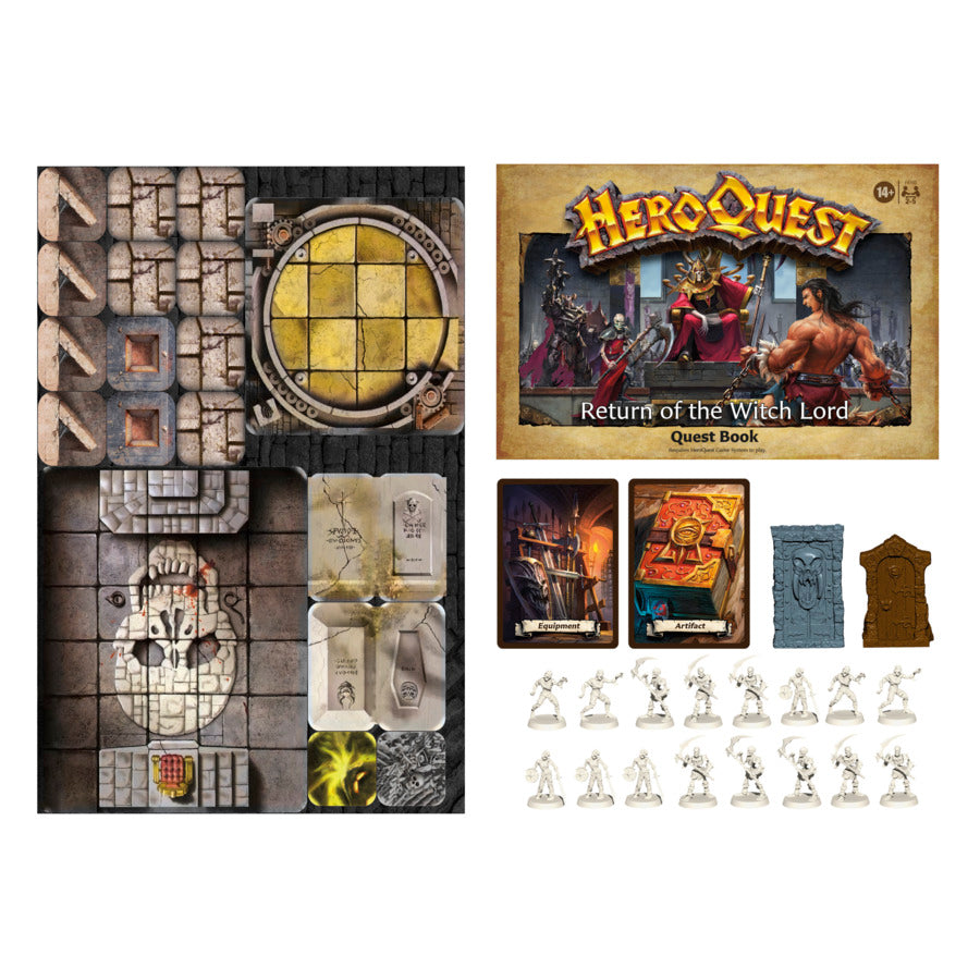 HeroQuest Return of the Witch Lord Quest Pack