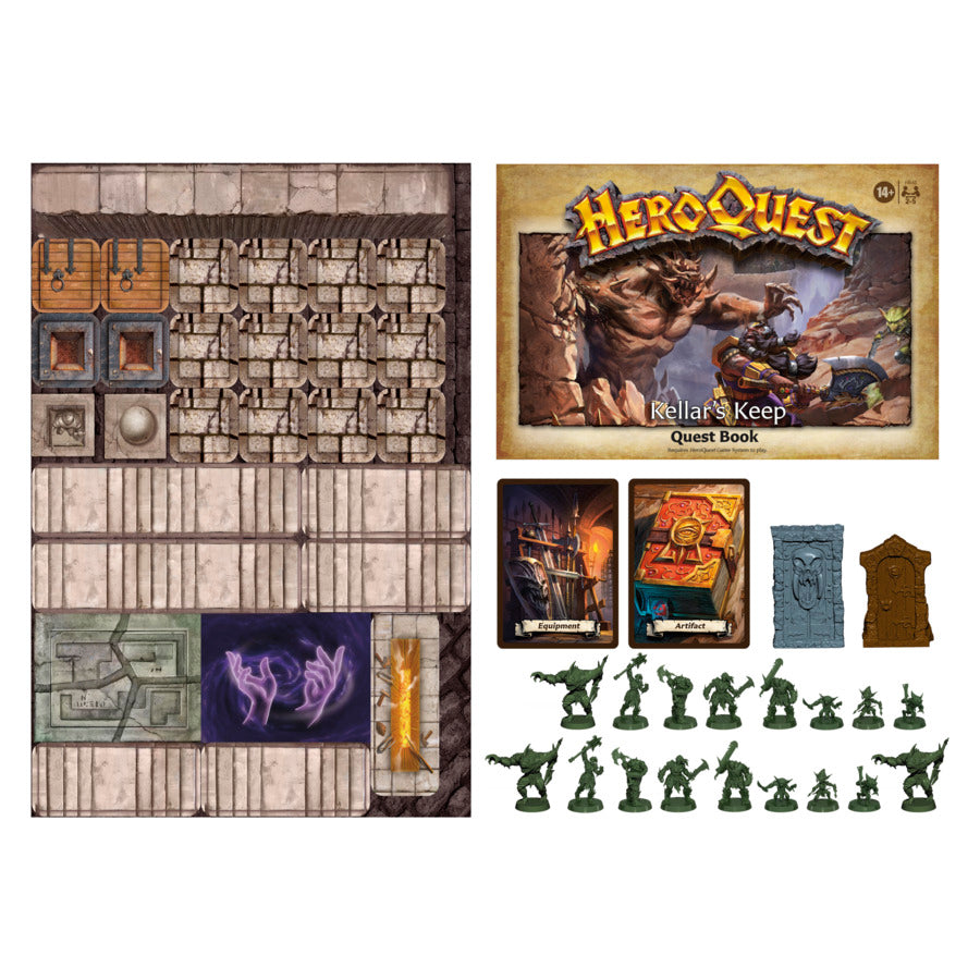 HeroQuest Keller's Keep Quest Pack