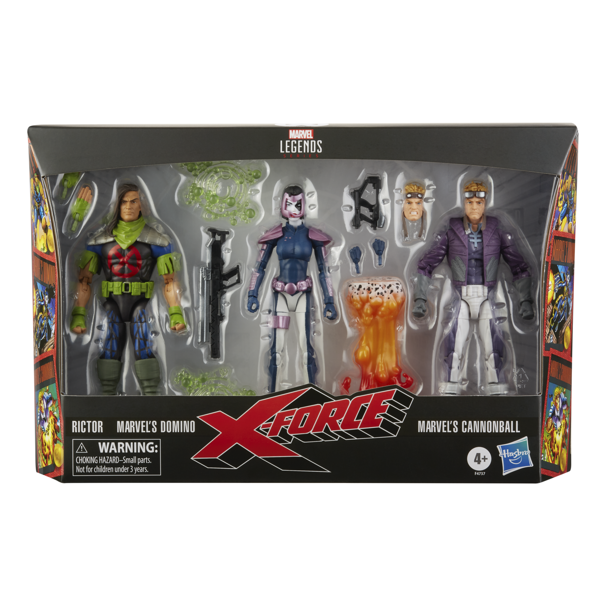 PRE-ORDER Marvel Legends X-Force 3 Pack - Rictor, Domino and Cannonball (MAXIMUM 1 PER CUSTOMER)