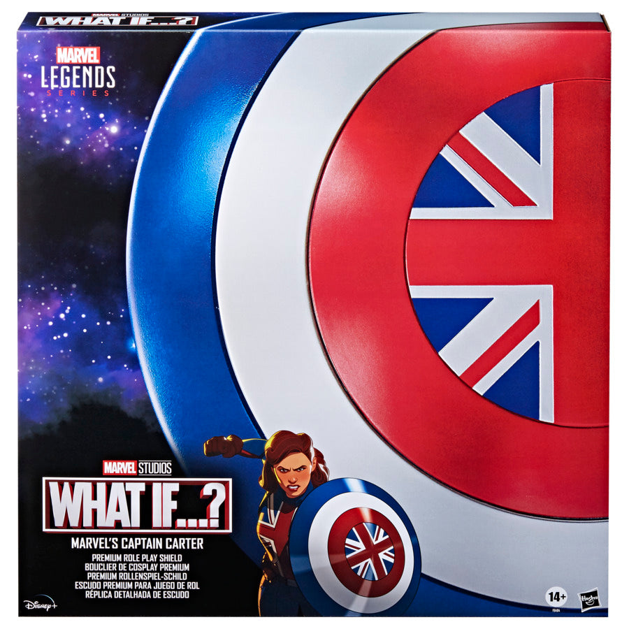 Marvel Legends What If? Captain Carter Premium Role Play Shield