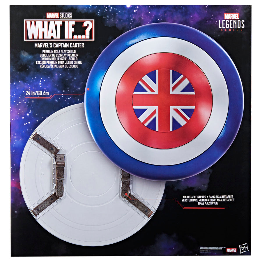 Marvel Legends What If? Captain Carter Premium Role Play Shield