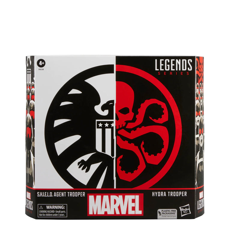 Marvel Legends Series S.H.I.E.L.D. Agent Trooper and Hydra Trooper