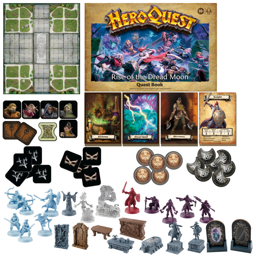 HeroQuest Rise of the Dread Moon Quest Pack