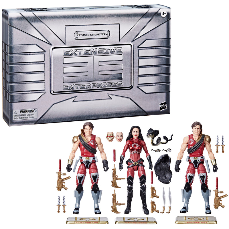 G.I. Joe Classified Series G.I. Joe Classified Series Crimson Strike Team: Baroness, Tomax, & Xamot