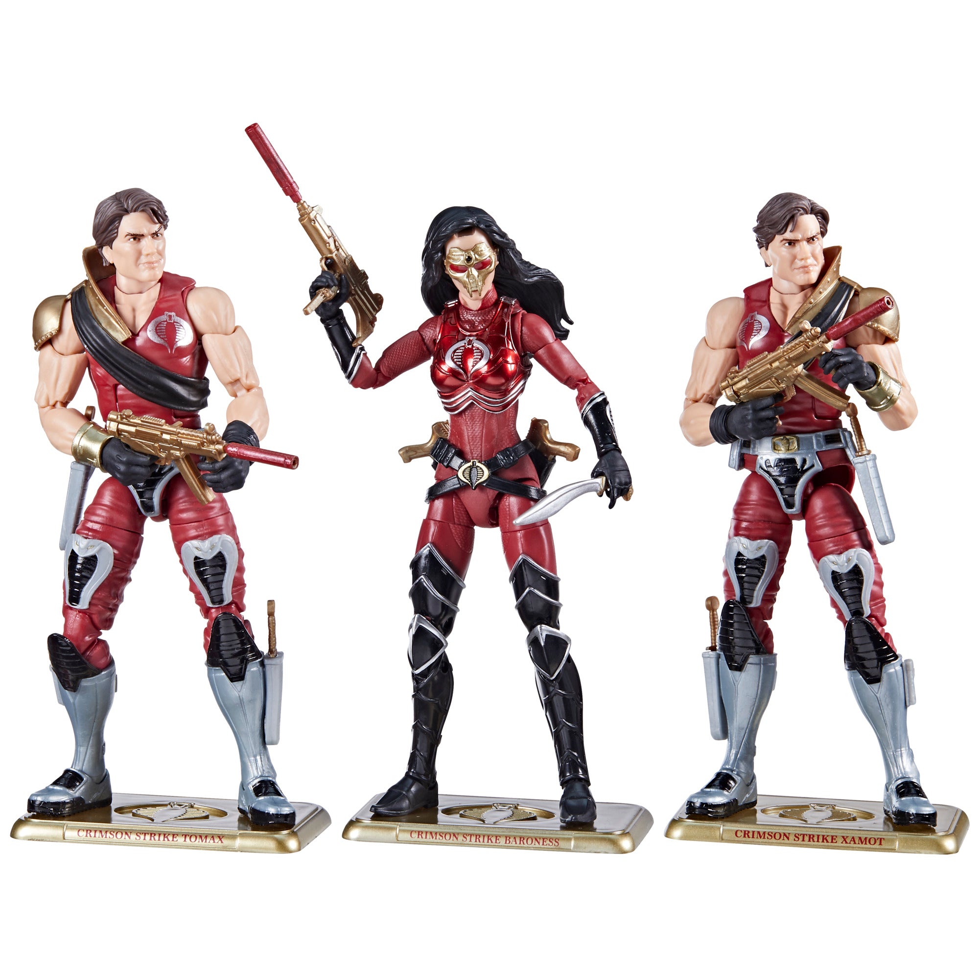 G.I. Joe Classified Series G.I. Joe Classified Series Crimson Strike Team: Baroness, Tomax, & Xamot