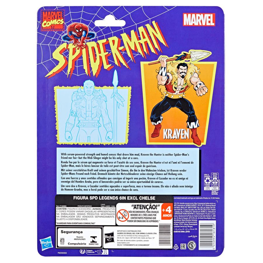 Marvel Legends Spider-Man Retro Kraven The Hunter