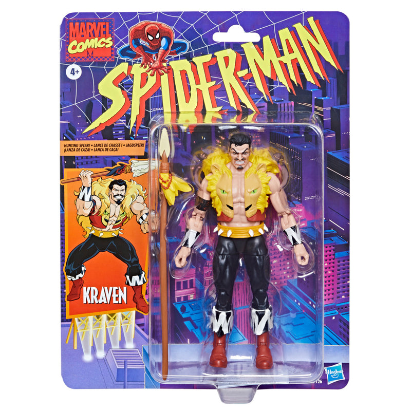 Marvel Legends Spider-Man Retro Kraven The Hunter