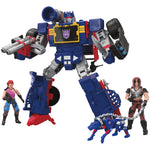 Transformers X G.I. Joe Soundwave Dreadnok Thunder Machine With Zarana & Zartan