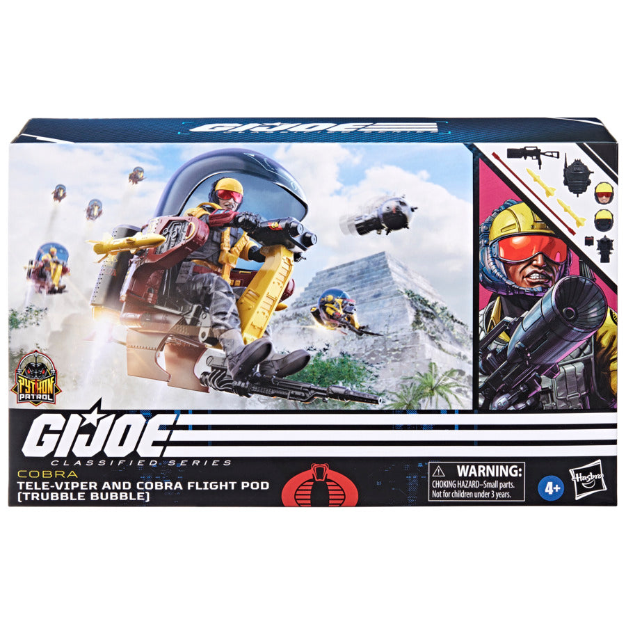 G.I. Joe Classified Series Tele Viper & Cobra Flight Pod (Trubble Bubble) V2