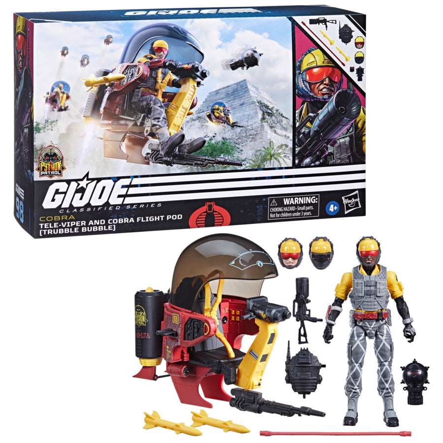 G.I. Joe Classified Series Tele Viper & Cobra Flight Pod (Trubble Bubble) V2
