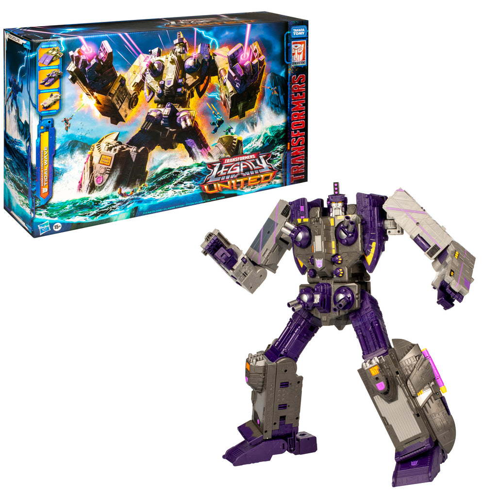 PRE ORDER Transformers Legacy United Titan Tidal Wave In Demand Toys