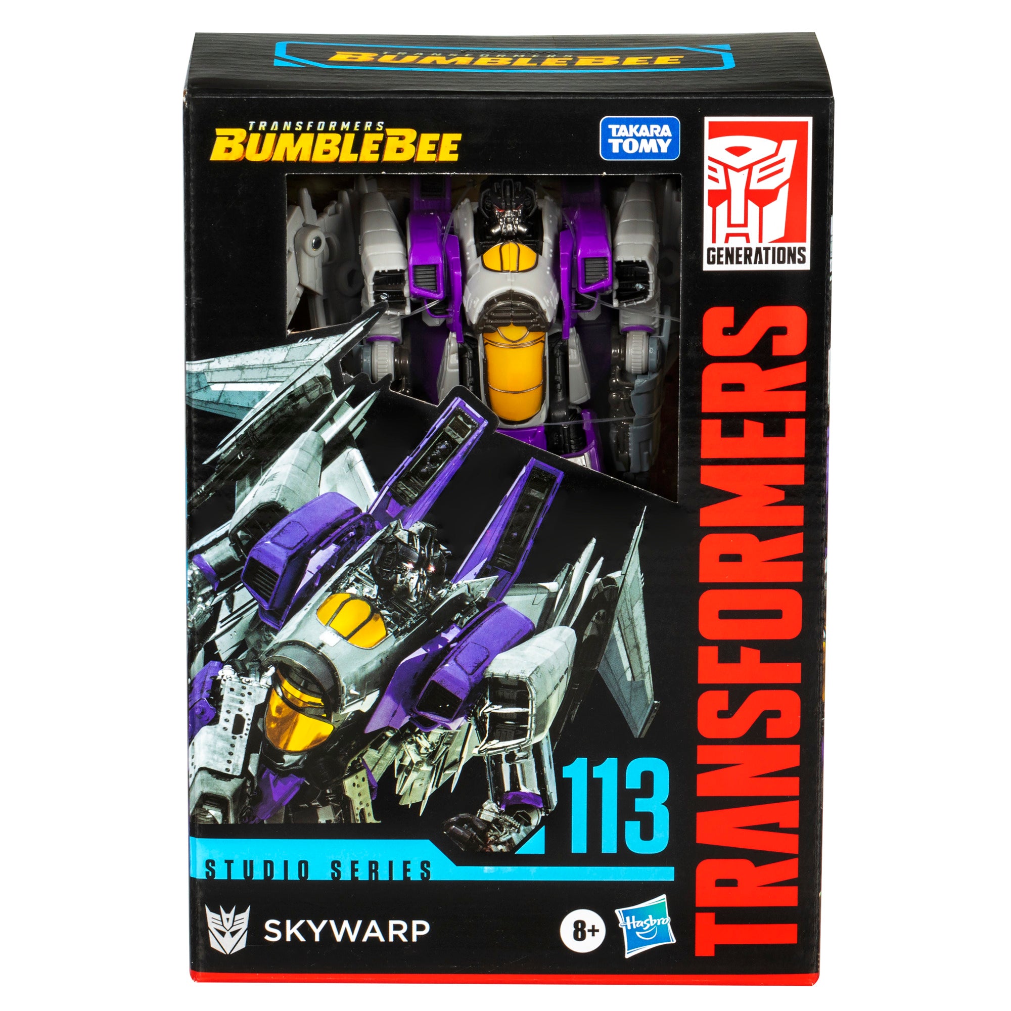 Transformers Studio Series Bumblebee Movie Voyager Skywarp
