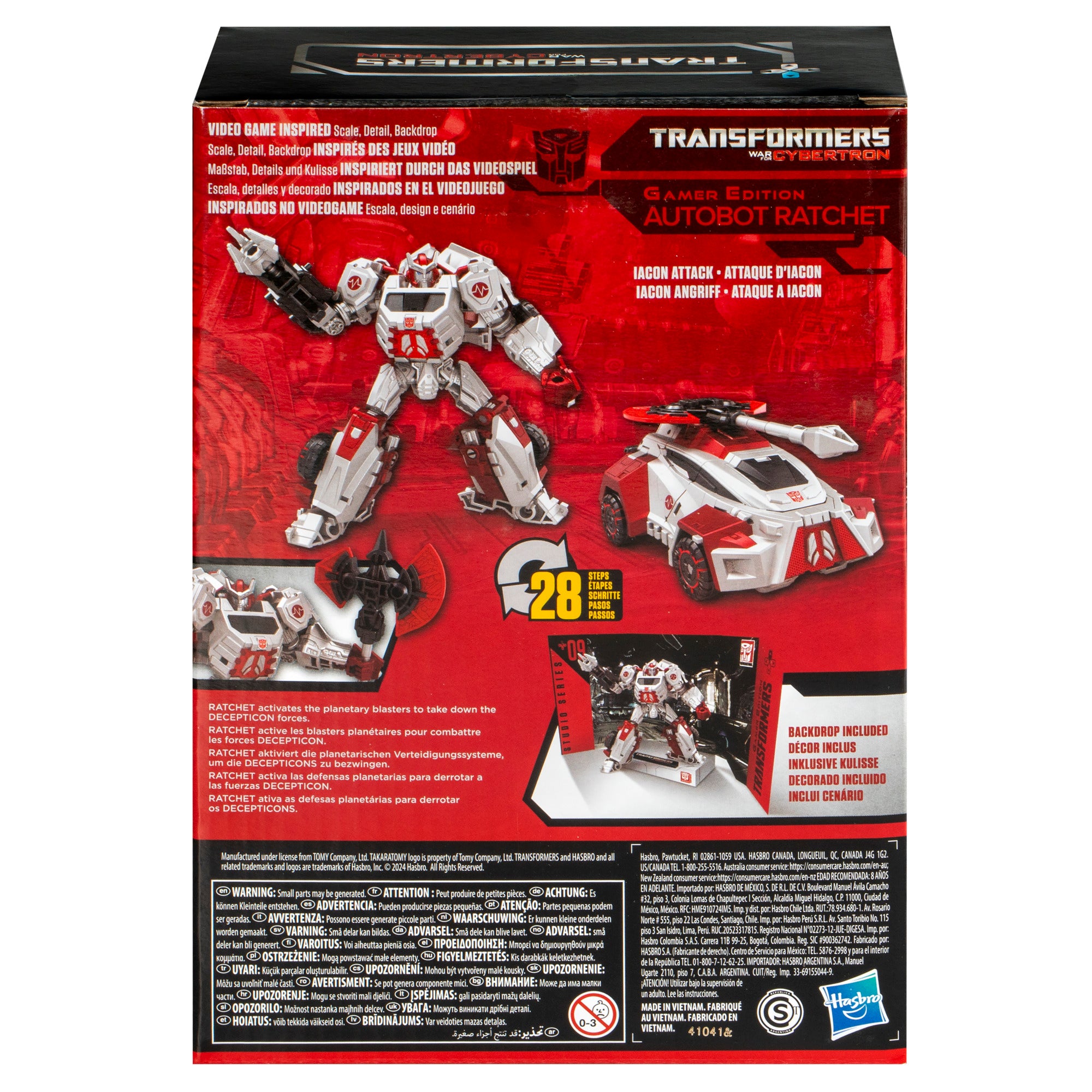 Transformers Studio Series Gamer Edition Voyager (War For Cybertron) Ratchet