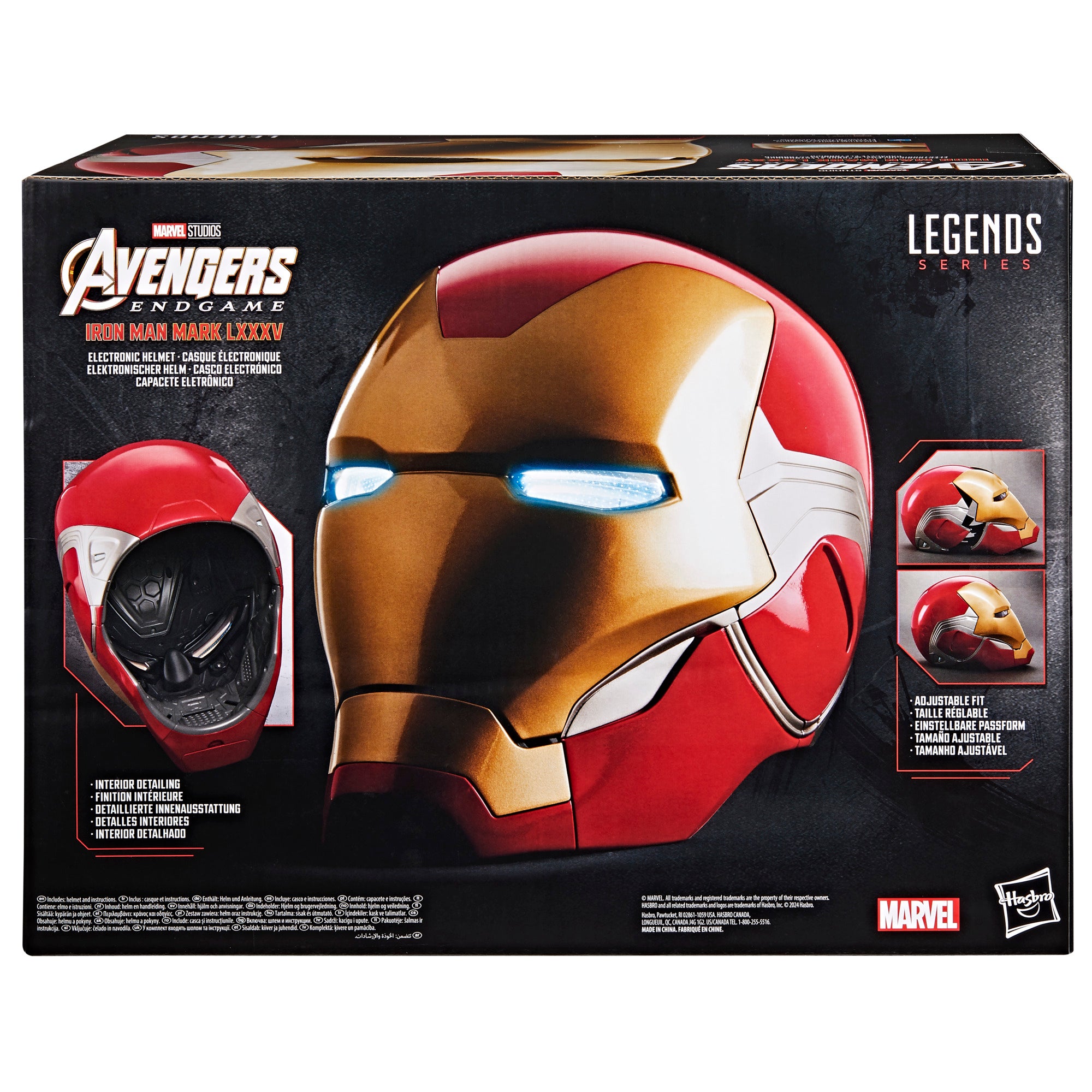 Marvel Legends Iron Man MK LXXXV Electronic Helmet