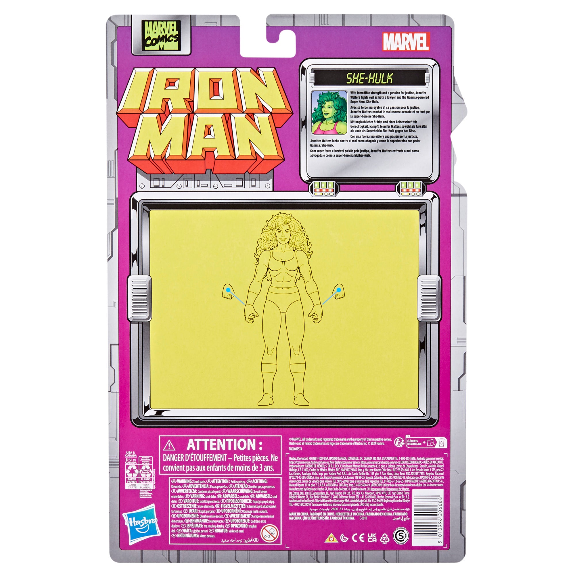 Marvel Legends Retro Iron Man She Hulk