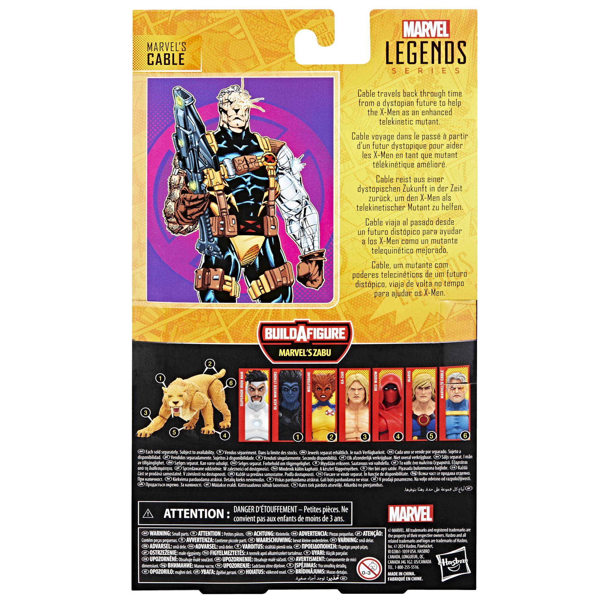 PRE-ORDER Marvel Legends (Zabu Series) Cable