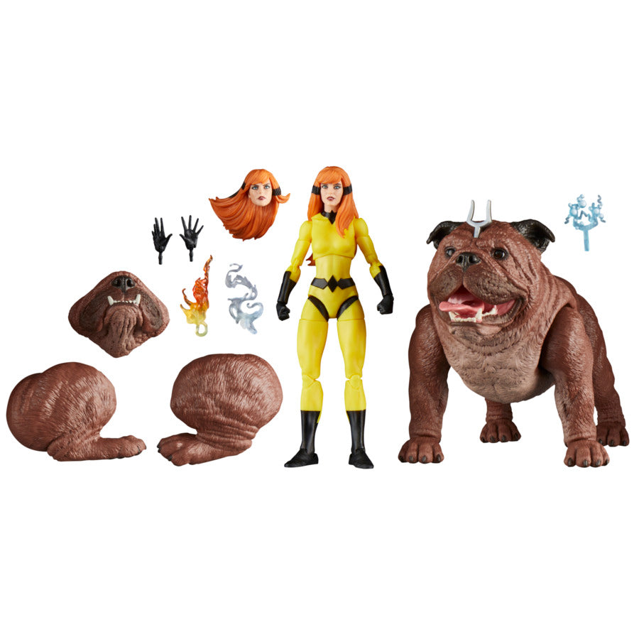 Marvel Legends Inhumans Crystal & Lockjaw