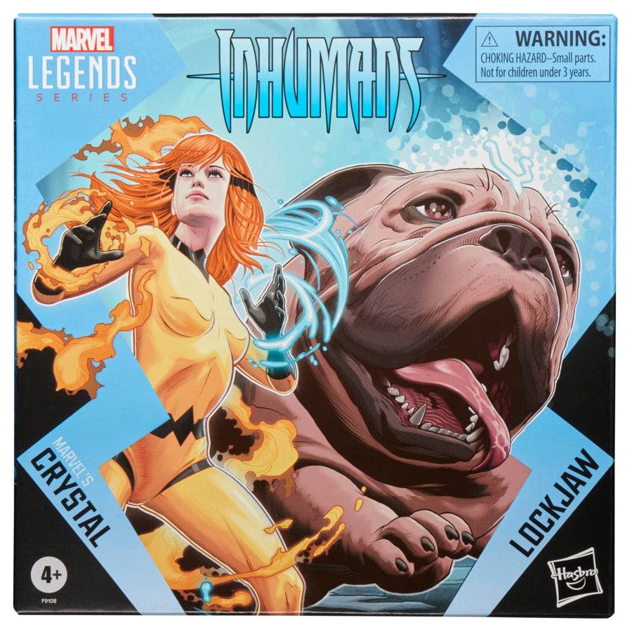 Marvel Legends Inhumans Crystal & Lockjaw
