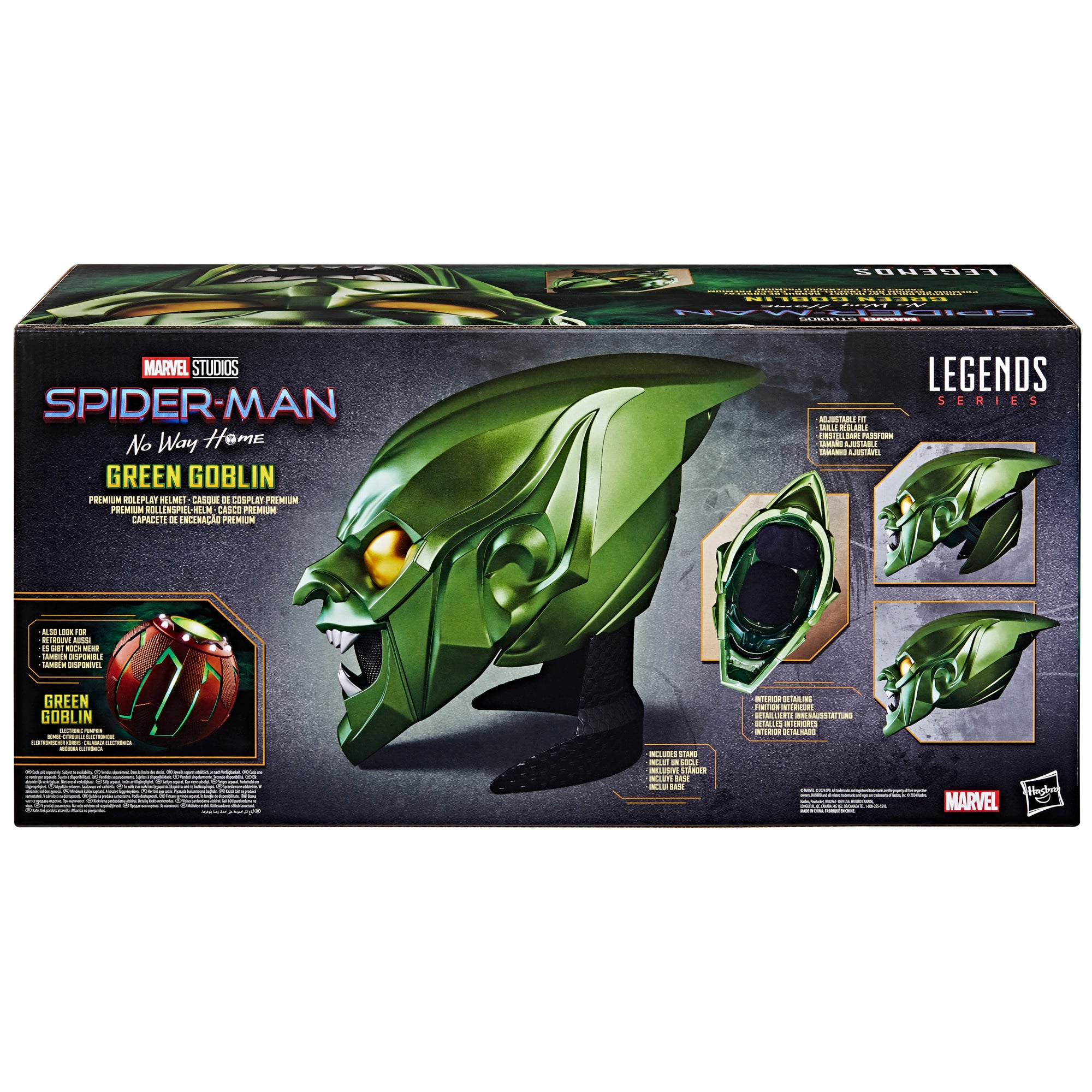 Marvel Legends Spider-Man No Way Home Green Goblin Helmet