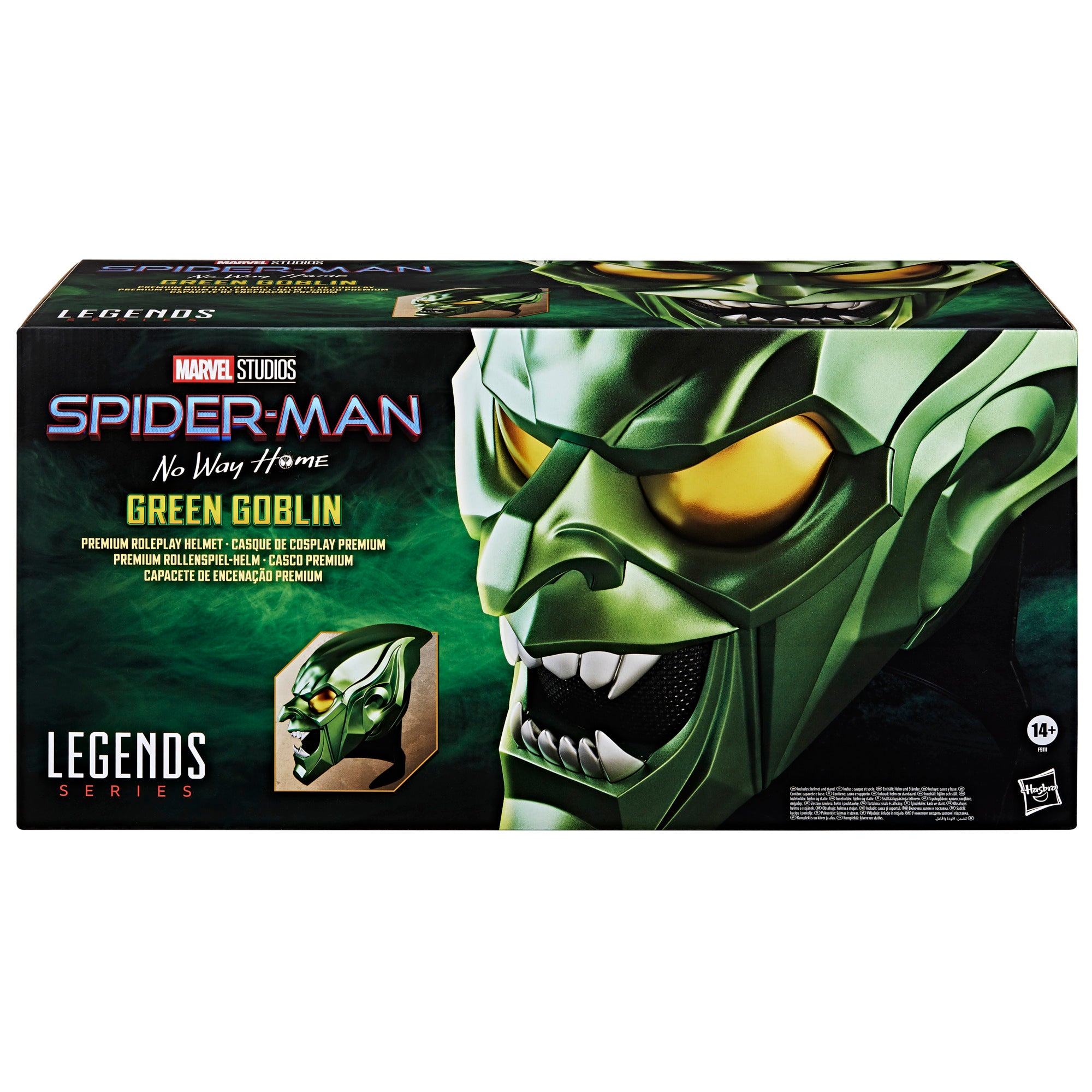 Marvel Legends Spider-Man No Way Home Green Goblin Helmet